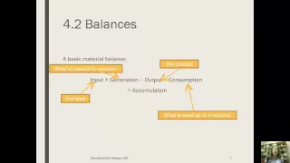 B1 Process Classification and Introduction to Balances