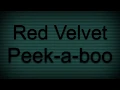 Download Lagu Red Velvet - Peek-a-Boo in Demo key