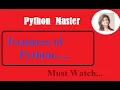 Tutorial2 Features of Python Programming Language Python Master Must Watch Mayuri Mali