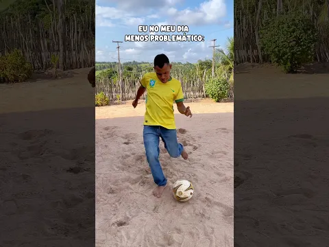 EU NO MEU DIA MENOS PROBLEMÁTICO 😂!!! #Shorts