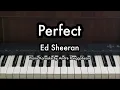 Download Lagu Perfect - Ed Sheeran | Piano Karaoke by Andre Panggabean