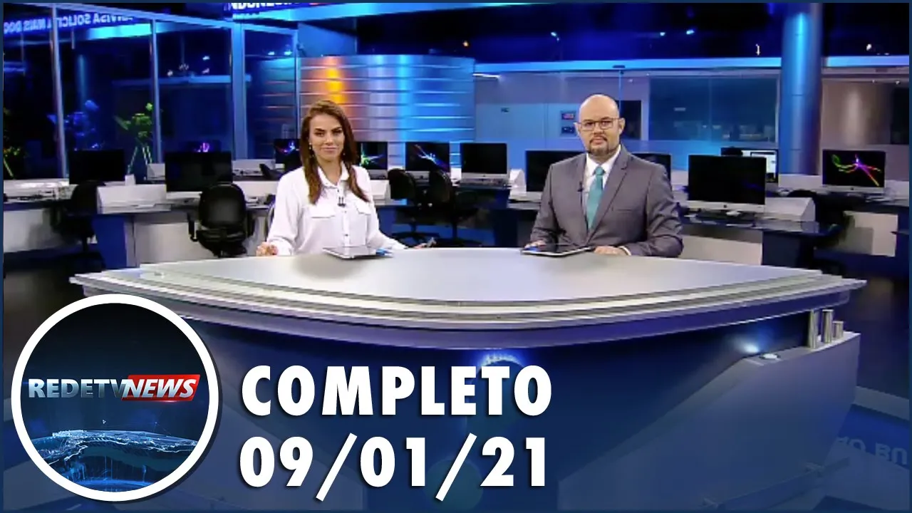 RedeTV News (09/01/21) | Completo