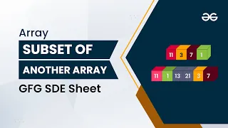 Array Subset Of Another Array Solution Explained Java