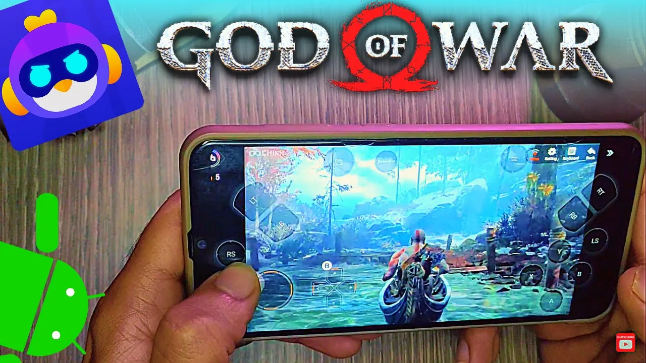 God Of War 4 (GOW4) - Android Gameplay - Chikii Cloud Gaming - God Of War 4 Game APK Mobile (2022)