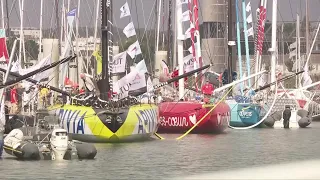 Top Sailing: Le Defi Azimut 48 Hour Race IMOCA 60’s. Lorient Start, Onboard Footage (English Subs)