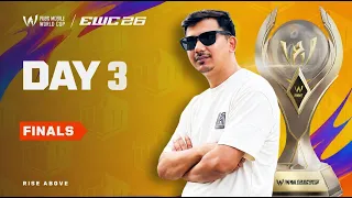 [WATCHPARTY] PMWC at EWC FINALS DAY 3 | WITH 4K GAMING NEPAL