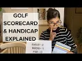 Golf Scorecard and Golf Handicap Explained for Beginner Golfers