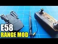 Eachine E58 Drone Range Mod - Step by Step