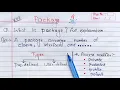 Packages in Java Learn Coding