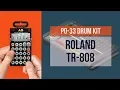 Lagu Roland TR-808 || Pocket Operator PO-33 Drum Kit
