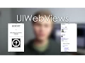 Using UIWebViews HTML Swift Xcode