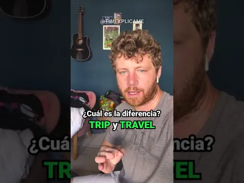 Clase Rapida: TRIP x TRAVEL - ¿conoces la diferencia? #shorts