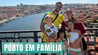TUDO QUE FIZEMOS EM PORTO / Portugal EM FAMÍLIA | Naiumi Goldoni 