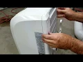 Portable air conditioner problem turns off then back on