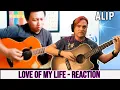 Download Lagu Guitar Teacher Reacts to Alip Ba Ta - Love of My Life Reaction (fingerstyle guitar) / Queen Cover