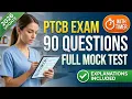 PTCB Exam Prep 2026 90 High-Yield Practice Questions Mock Exam Set 2