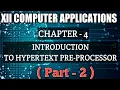 XII CA CHP 4 Part 2