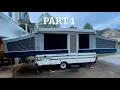 Pop Up Camper Cable Repair Goshen Lift System Cable Repair Pt1-2005 Dutchmen Pop-Up Cable Repair