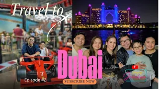 Travel Vlog  Ep. 2: Fun-Filled Adventures at Atlantis Jumeirah & Ferrari World Abu Dhabi 🏝️🏎️