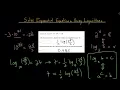 Solve Exponential Equations With Logarithms Intro