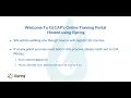 How to Use GLCAP s Self-Paced Portal for Training