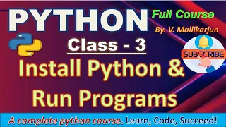 How to Install Python Run Your First Program Python Setup for Beginners 2025