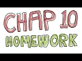 Chapter 10 Homework Explanation