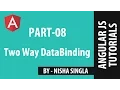 AngularJS Tutorial 8 - Two Way Data Binding