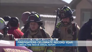 Lubbock Fire Rescue celebrates record year