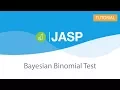 JASP Tutorial Bayesian Binomial Test