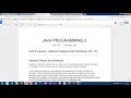 Java Programming 2 - Abstract Classes and Interfaces Part