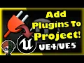 Adding Epic Marketplace Plugins Templates Content Unreal Engine 4 Unreal Engine 5 Tutorial