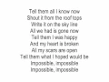 Download Lagu Impossible by Shontelle acoustic guitar instrumental cover with lyrics