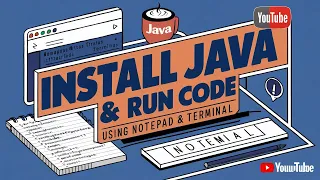 How to Install Java and Run Code Using Notepad and Terminal Step-by-Step Guide for Beginners