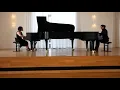 Claude Debussy / Maurice Ravel - Nocturnes I. Nuages for two pianos