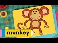 How to Draw A Monkey Super Simple Draw Step By Step