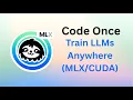 Unsloth-MLX Write Once Train LLMs on Mac or CUDA GPUs with the Same Unsloth Python Code