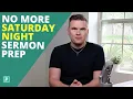Why You Need a Sermon Prep Workflow - No More Last Minute Prep