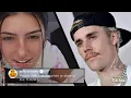 Justin Bieber DMs Charli D'Amelio Live on Instagram