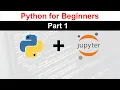 Python for beginners Part 1 jupyter notebook