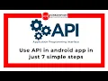 Using API in Android studio-Create a Weather App using volley Android Studio Tutorial for Beginners