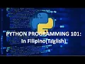 Python programming 101 in Filipino lesson 1