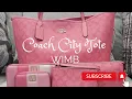Coach City Tote Pink Lemonade - WIMB