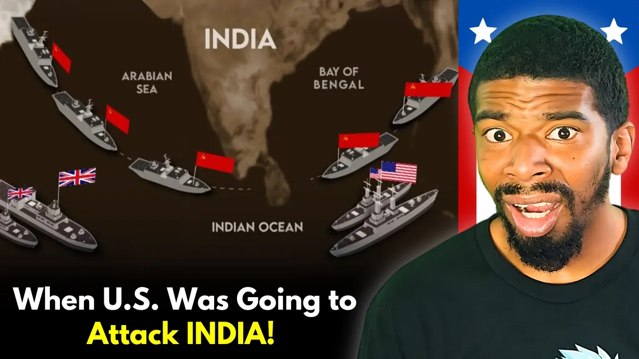 How Russia Saved INDIA from America in 1971 War | American Reacts