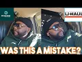 I RENTED a U-HAUL CARGO VAN to do ROADIE for the FIRST time And this HAPPENED