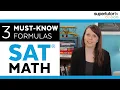 3 MUST-KNOW Formulas for the SAT Math Section