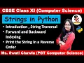 String in Python Class 11 String Manipulation Class 11 Computer Science