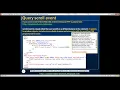 jQuery scroll event