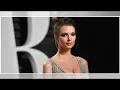 Emily Ratajkowski Posts A New Picture On Instagram Wearing A Blue Suit And Terms Her Look Bossy