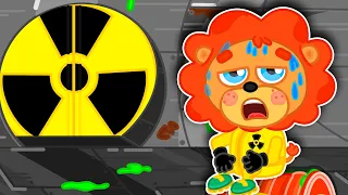 Família Leão Português | Monstro misterioso | Vídeo para crianças | Desenhos Animados
